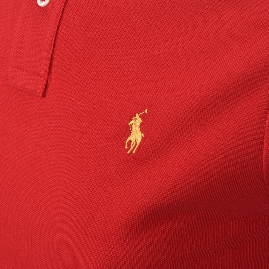 Alternative Image for ProductRalph Lauren Basic Mesh Polo Red3